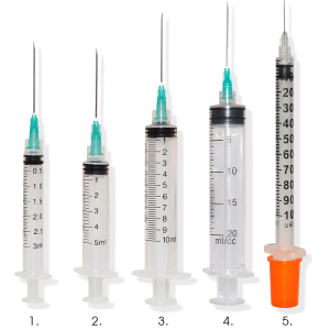 Needles & Syringes x10
