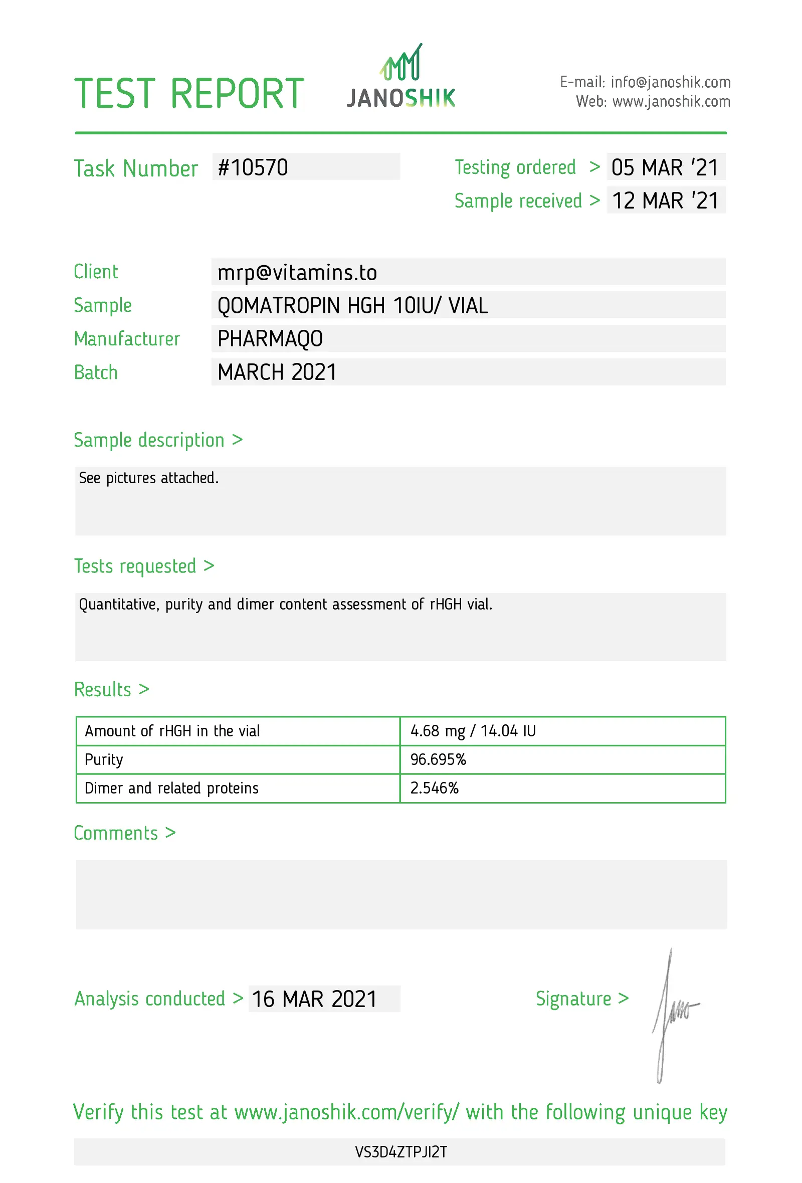Qomatropin HGH 100iu – Pharmaqo Labs – Image 4