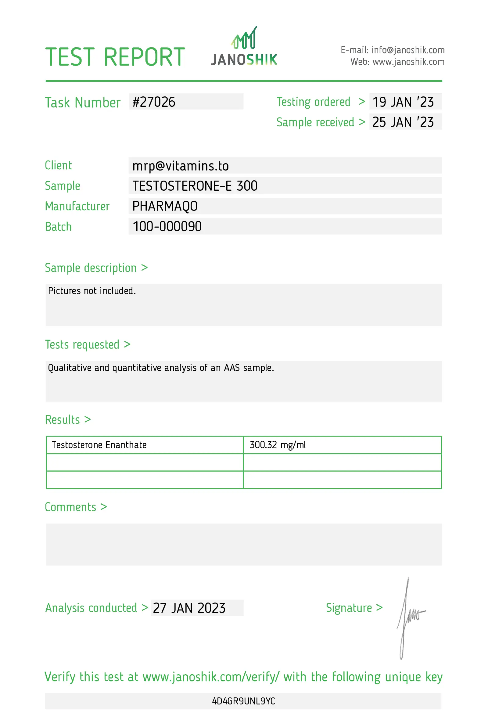 Testosterone-E 300 – Pharmaqo Labs – Image 10