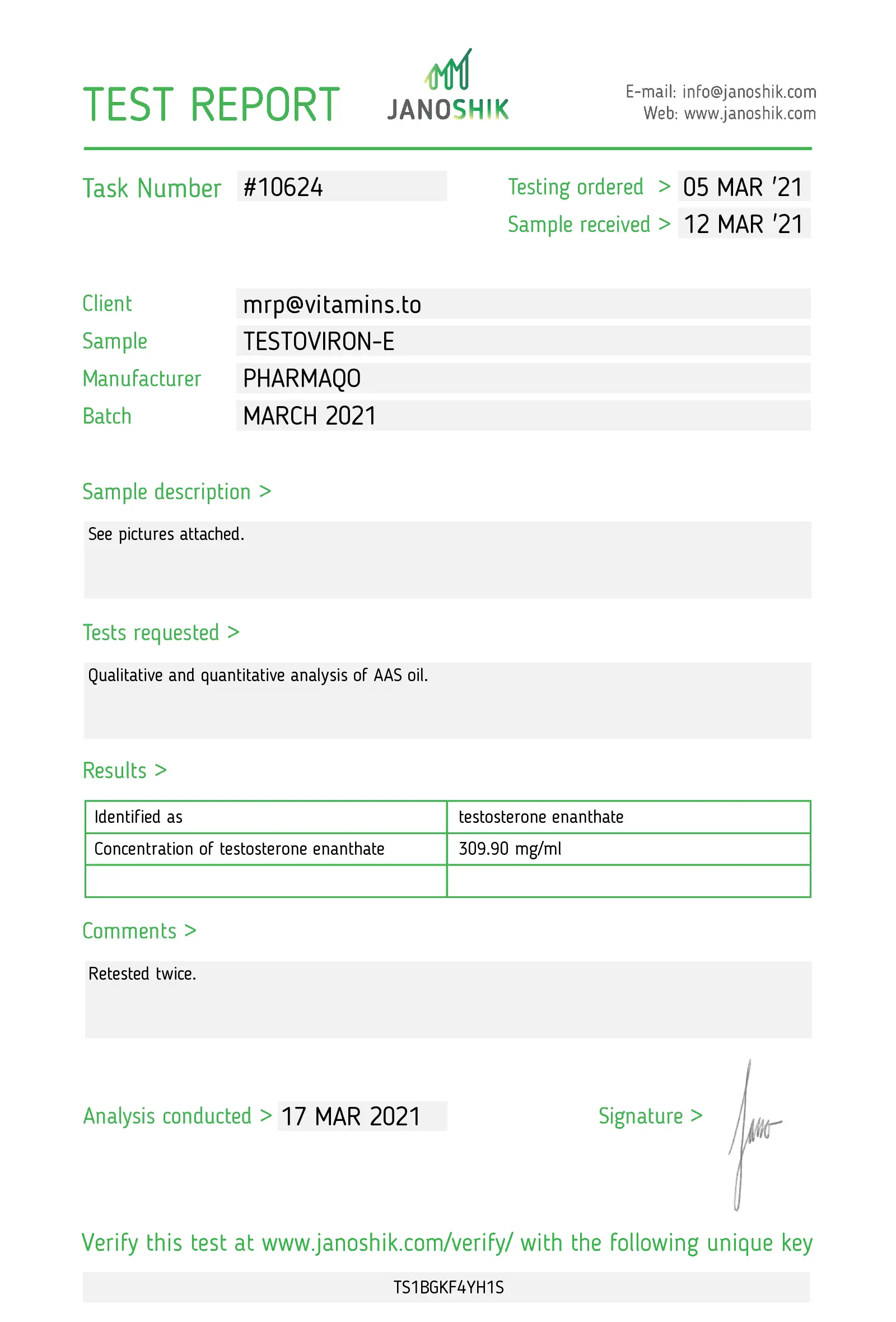 Testosterone-E 300 – Pharmaqo Labs – Image 8