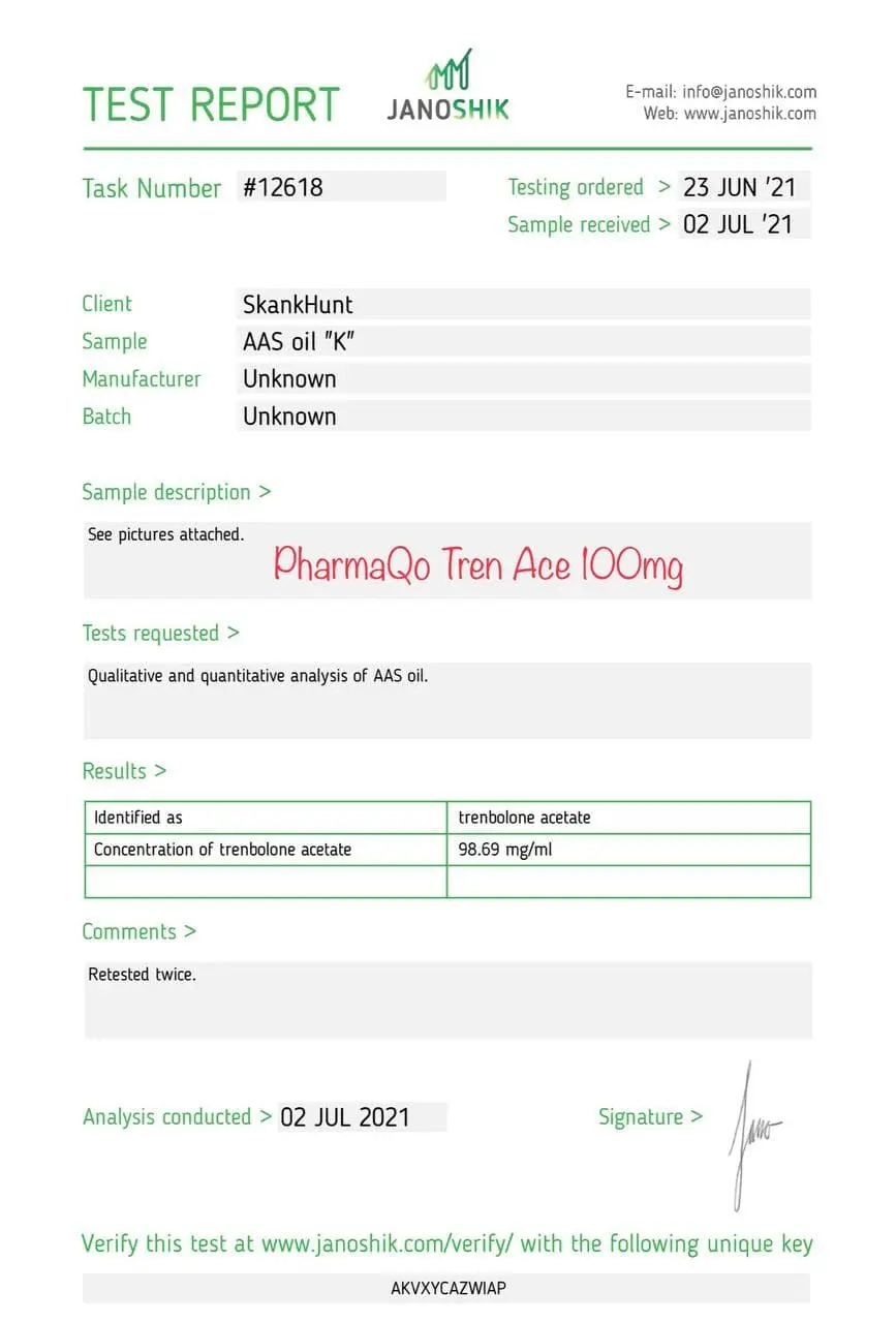 Trenabolone Ace. – Pharmaqo Labs – Image 4