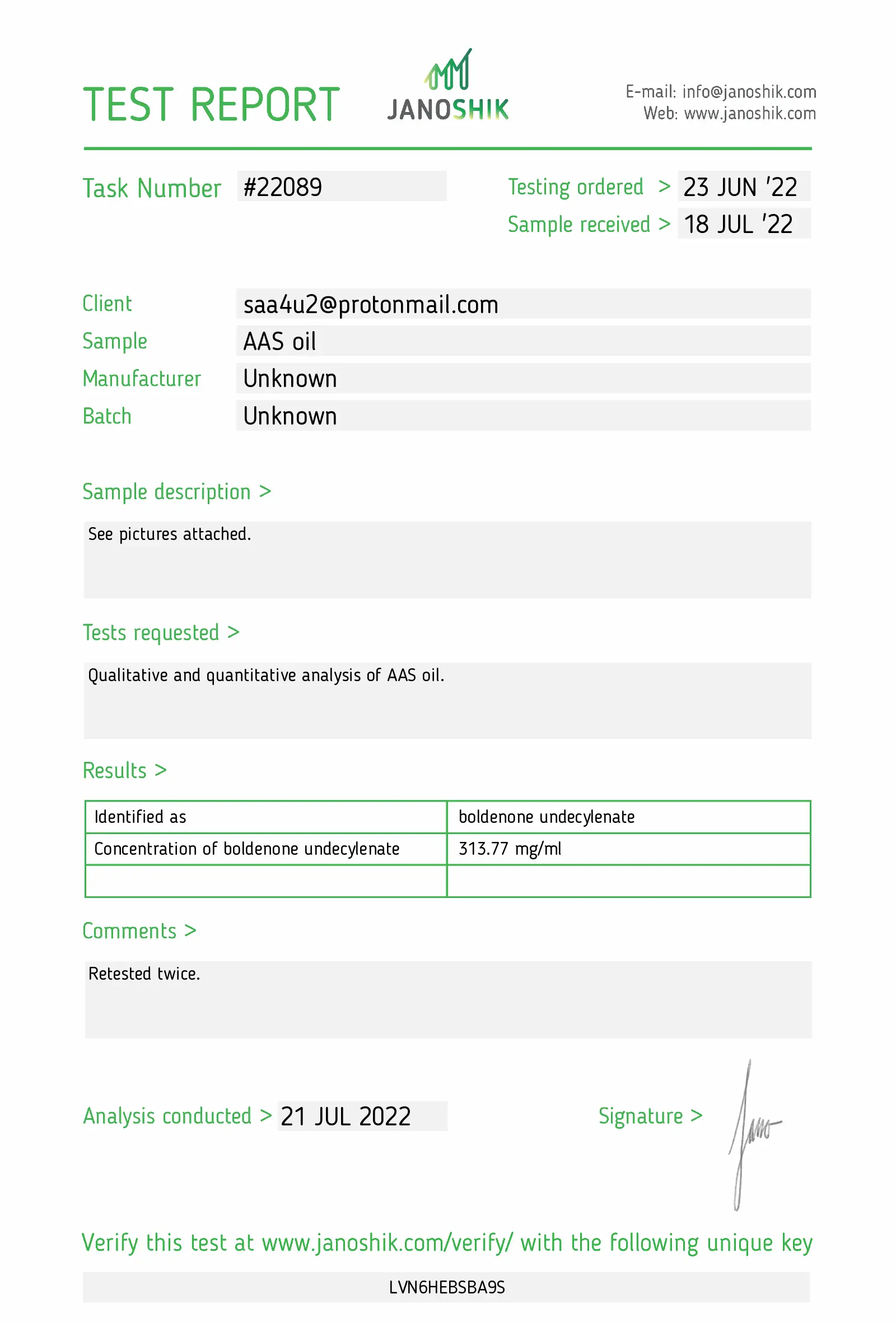 Boldenone Undecylenate 300 – Proper Labs – Image 2