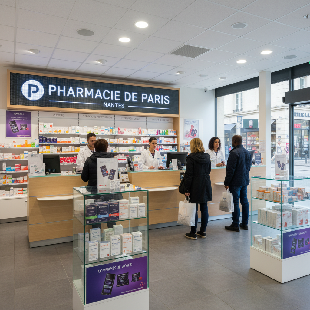 Sélection de soins de parapharmacie disponibles à Nantes