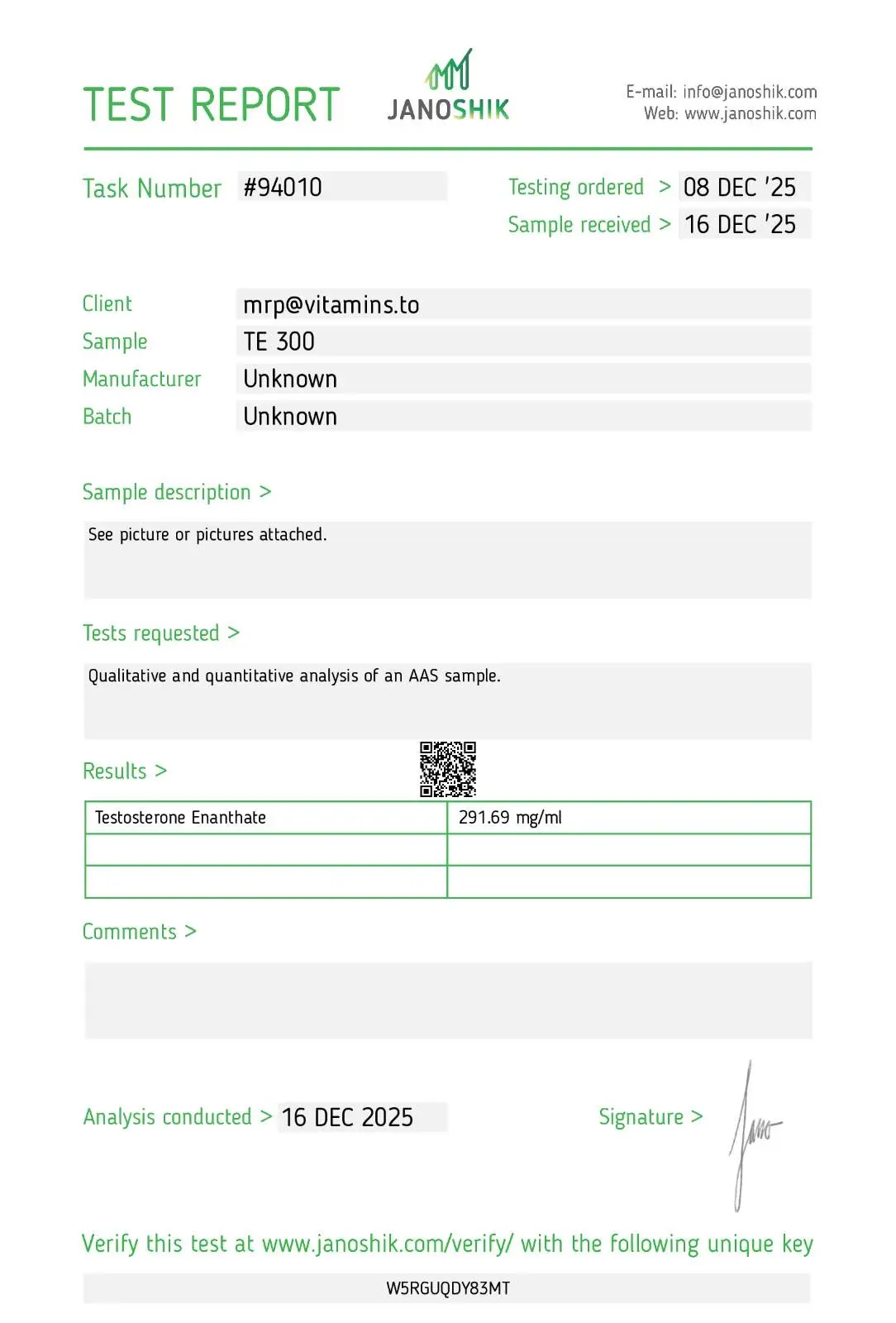 Testosterone-E 300 – Pharmaqo Labs – Image 11