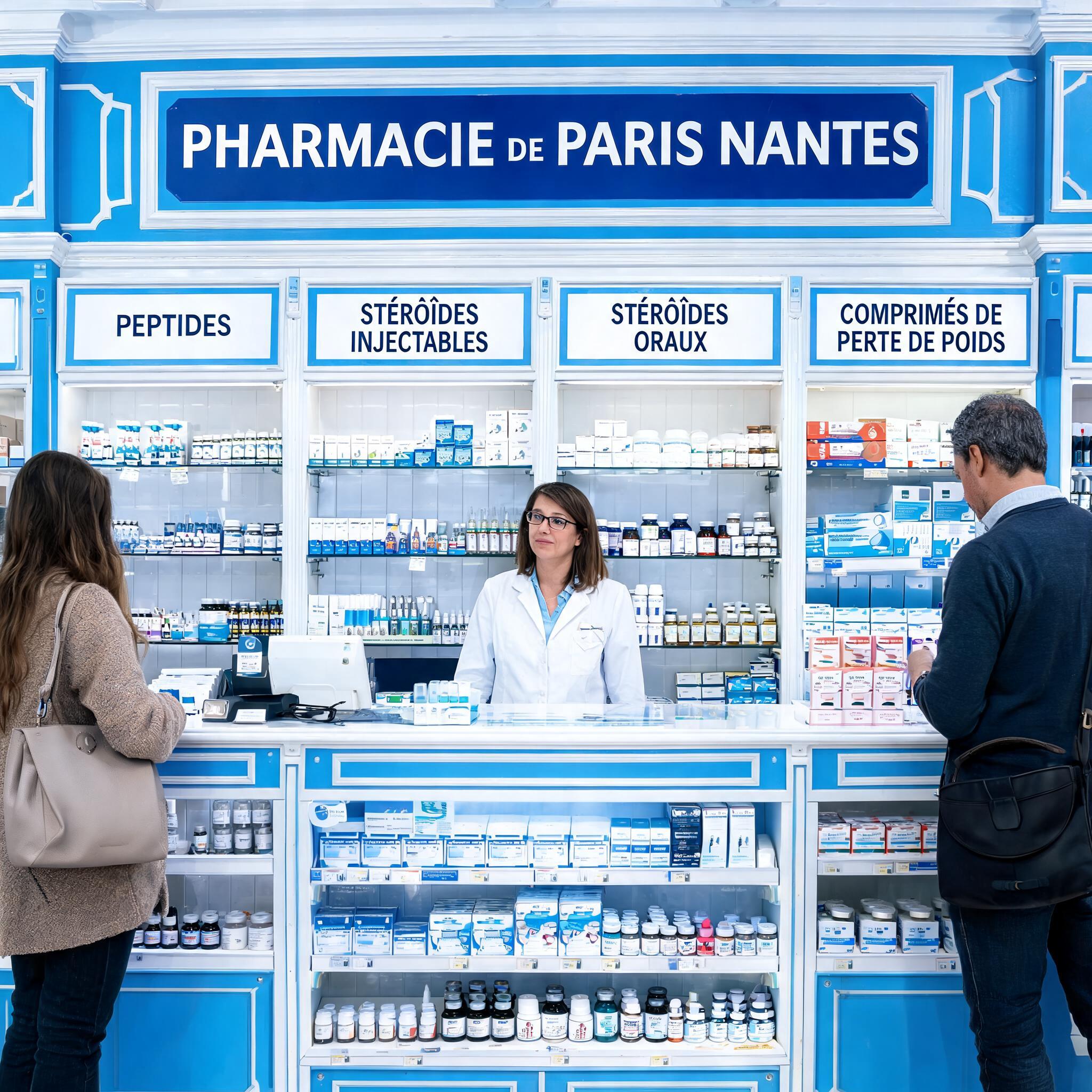 Comptoir de délivrance des ordonnances et conseil client à Nantes