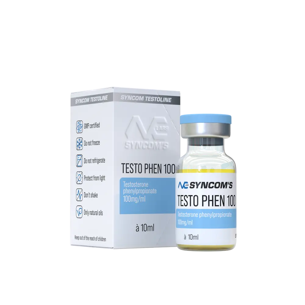 Testo Phen 100 – Testosterone Phenlylpropionate | Syncom Labs
